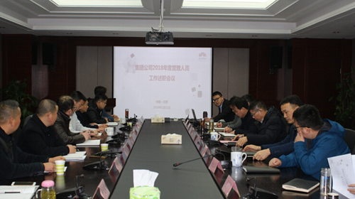 集团公司2018年度管理人员工作述职会议圆满召开