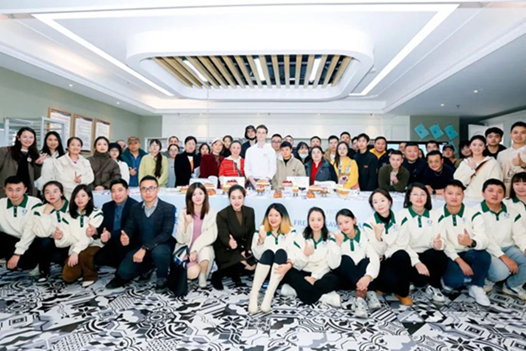 世界冠军大师Alexis Bouillet进课堂！西点大师DEMO课圆满结束！