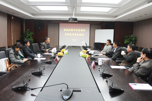 中企联领导莅临集团公司参观指导